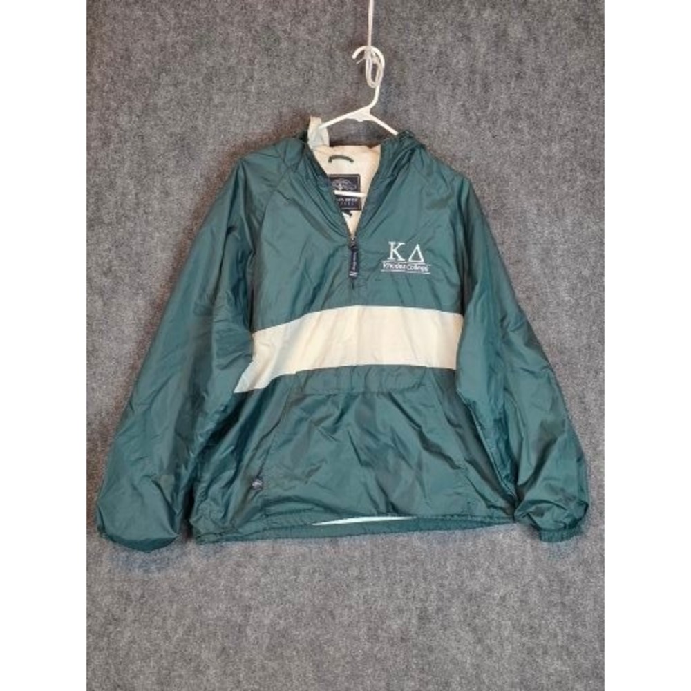 Furman University Charles River Kappa Delta Rhodes College‎ Anorak Jacket Sz XL